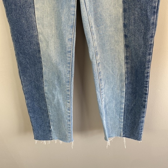 PacSun Two Panel High Waisted Straight Leg Jeans Size 25 - Picture 6 of 16